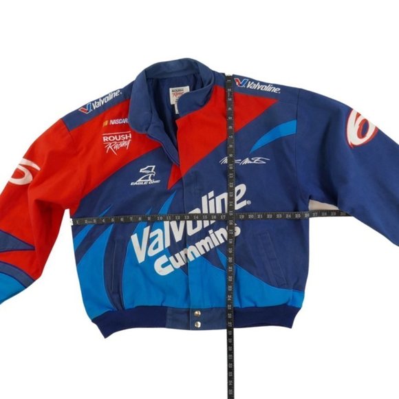 Roush Racing Vintage Mark Martin 6 Nascar Valvoline Racing Jacket - Picture 4 of 9